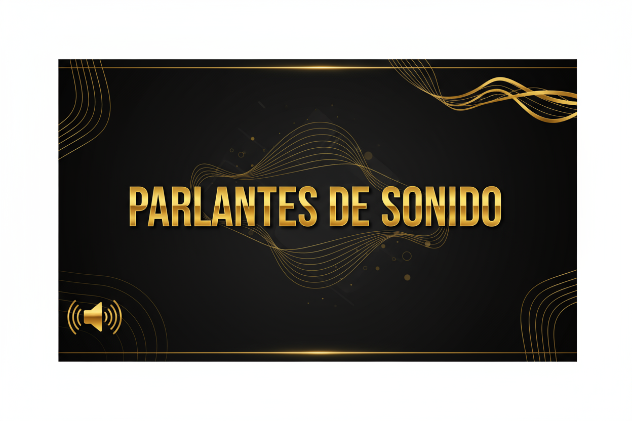 Parlantes De Sonido