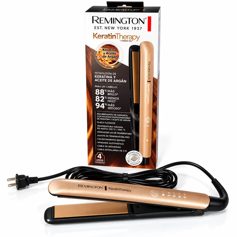 Plancha De Cabello Remington Keratina