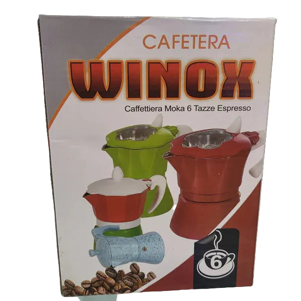 Cafetera Italiana 6 Tazas
