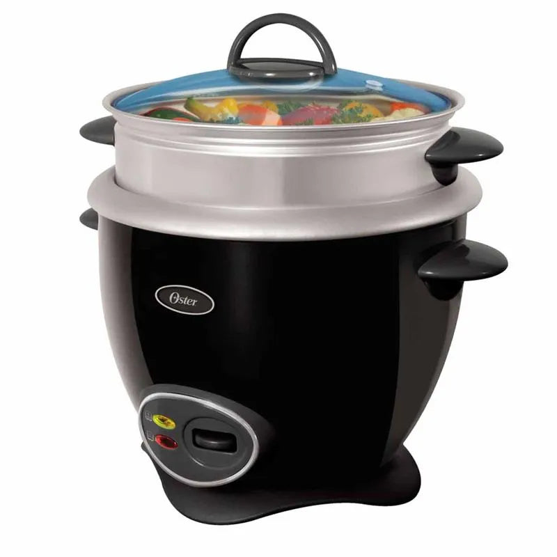 Arrocera Oster 14 Tazas Negra Con Vaporizador