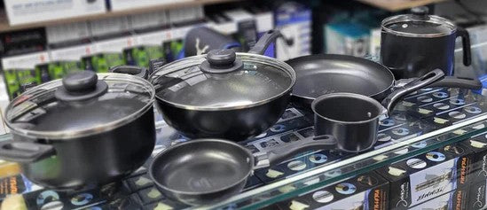Juego De Ollas Universal 9 Piezas