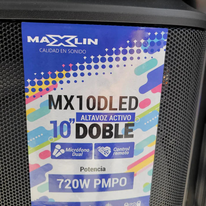 Torre Maxlin Doble 10" Panel Led