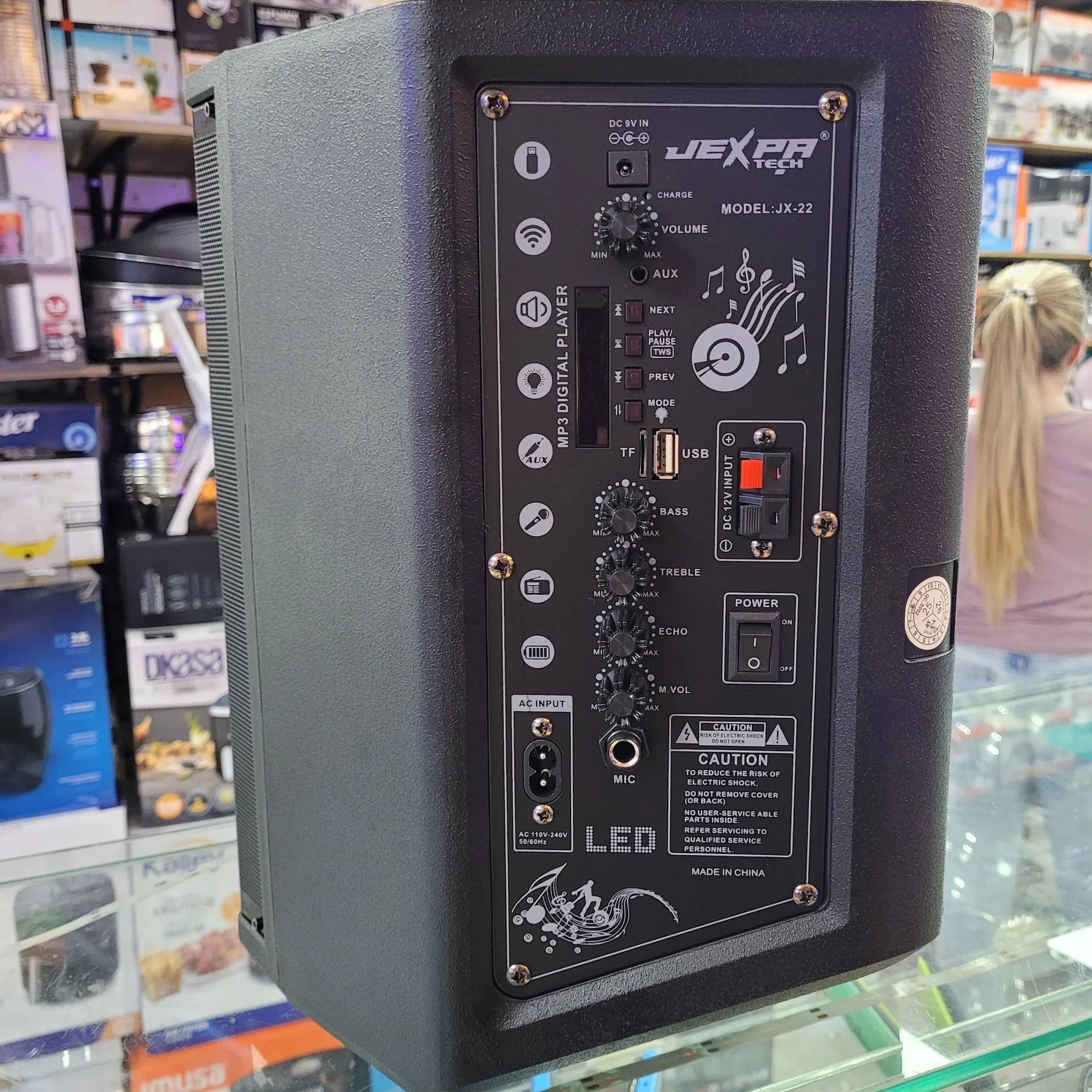 Cabina Jexpa Tipo Bosé 8"