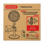 Ventilador De Piso Samurai Tropical Plus De 18 Pulgadas 70 W