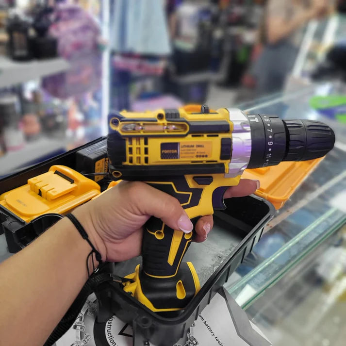 Taladro Inalambrico 2 Baterias Herramienta Generico