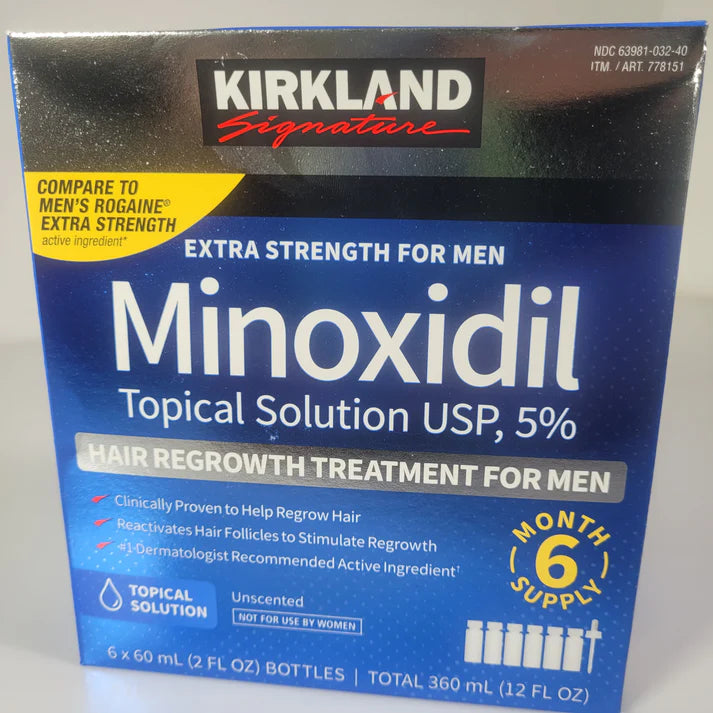 Minoxidil Kirkland Caja X6