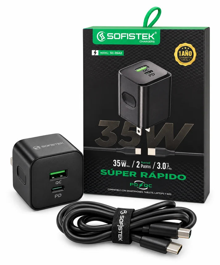 Cargador Sofisteck 35w Tipo C