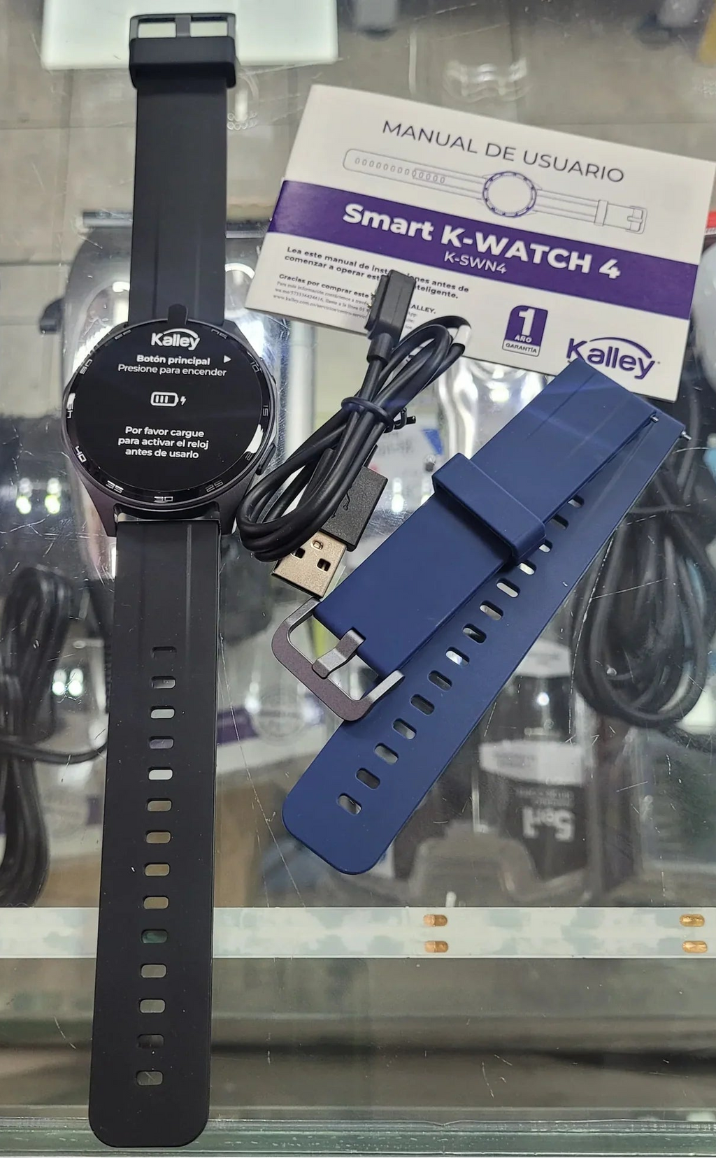Reloj Kalley Smart K-watch 4 Negro