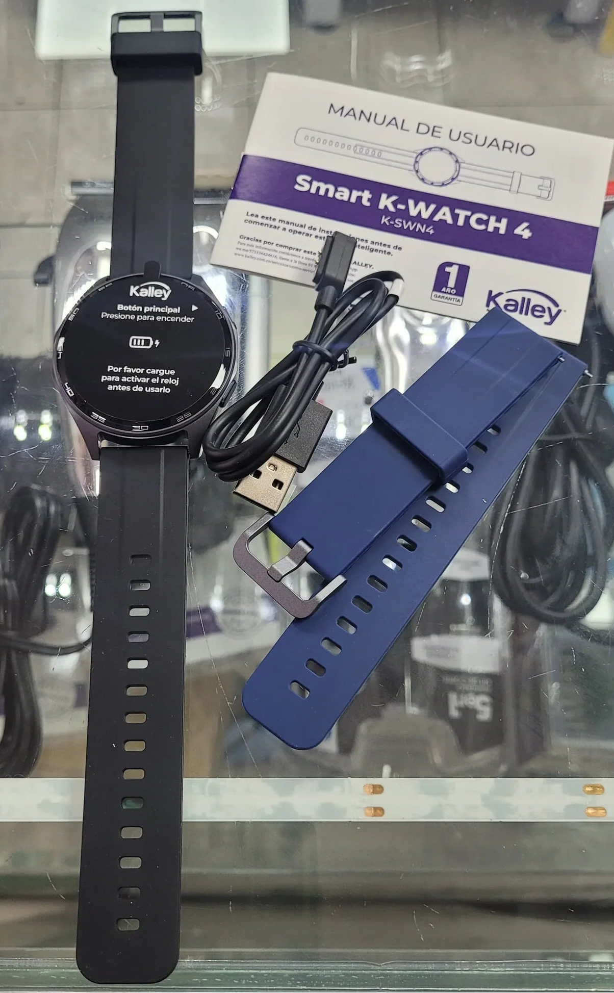 Reloj Kalley Smart K-watch 4 Negro