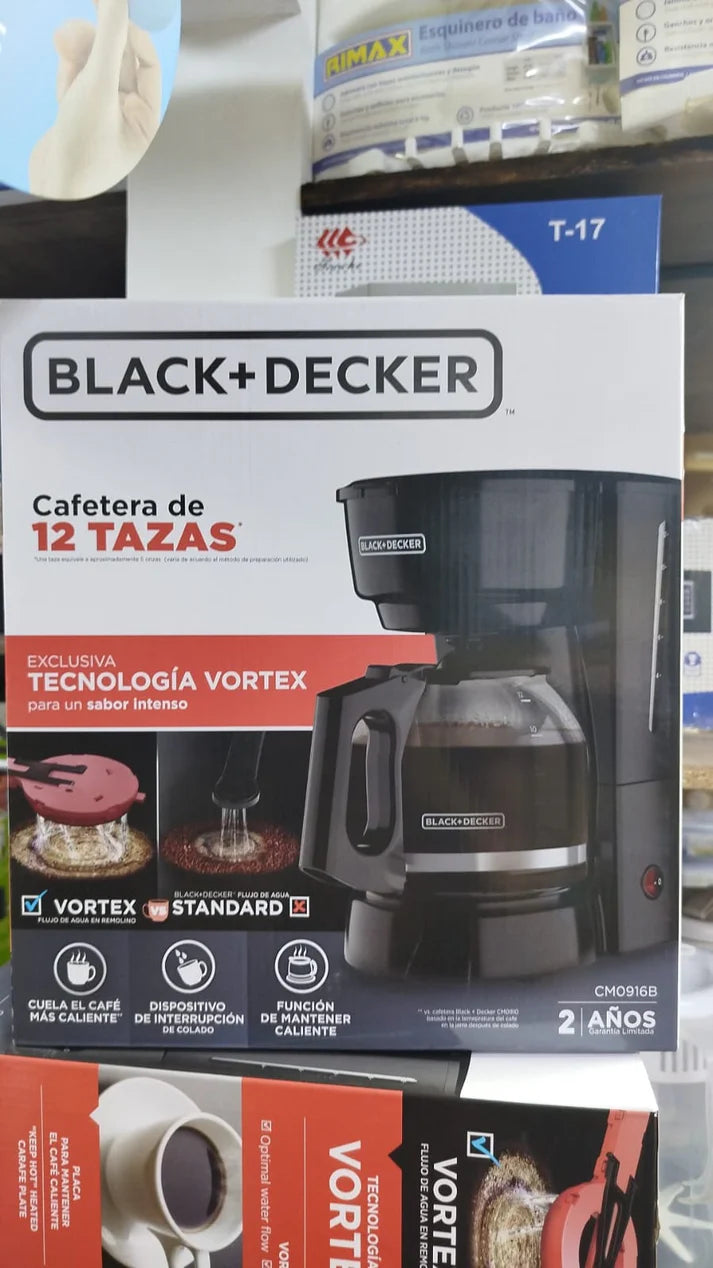 Cafetera Black Decker 12 Tazas