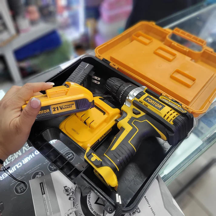 Taladro Inalambrico 2 Baterias Herramienta Generico