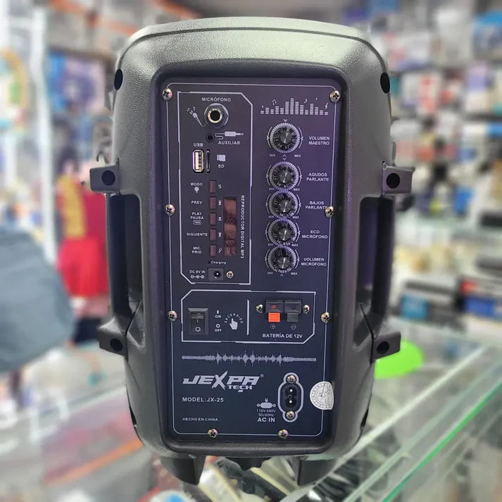 Cabina Jexpa 8" Jx-25