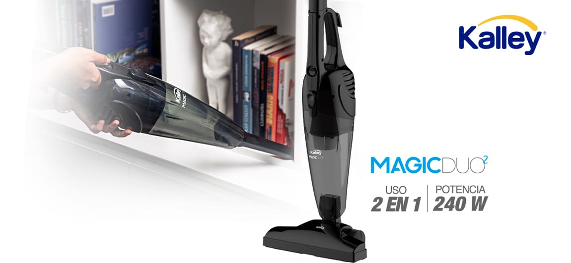 Aspiradora Kalley Magic Duo 2 En 1