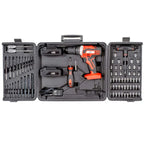 Taladro Inalámbrico Kalley K-SH18TIB2 18 V Con 2 Baterías Y Kit De Herramientas