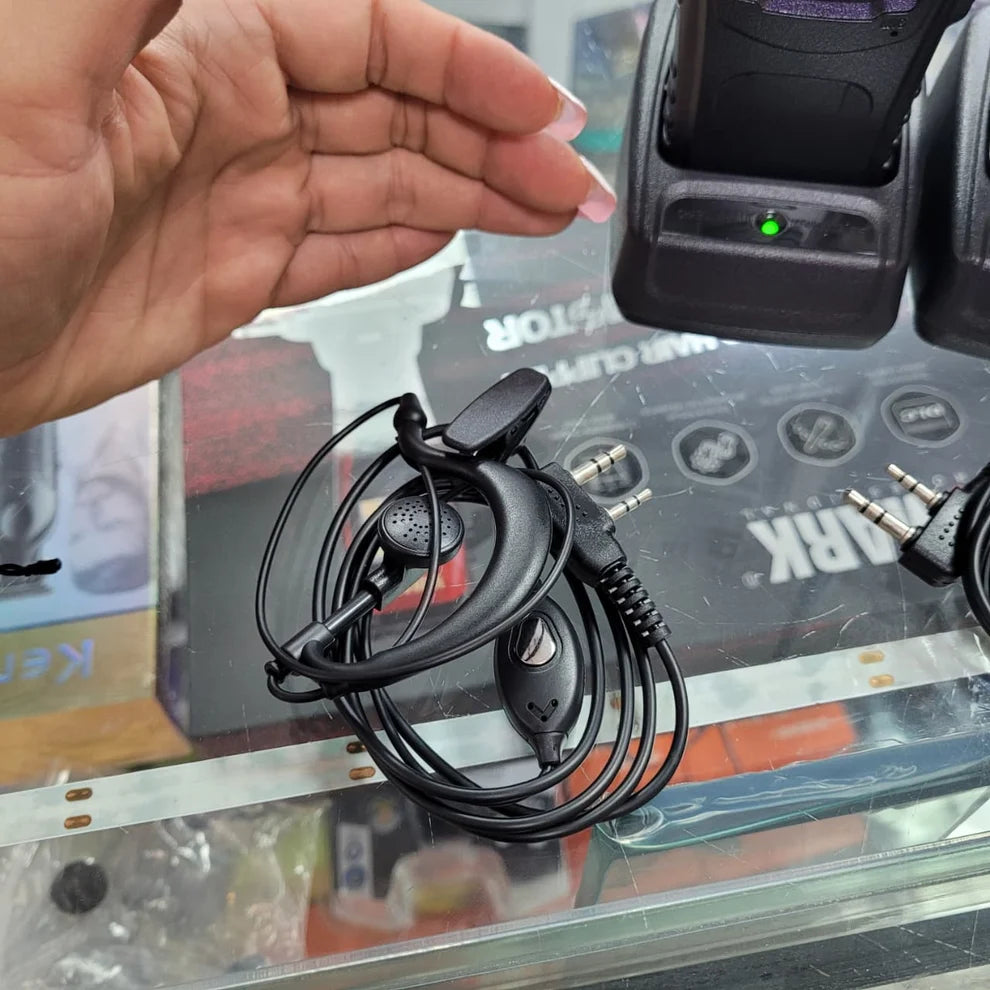 Kit De 2 Radios Intercomunicadores Baofeng Walkie Talkie