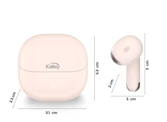 Auricular Kalley Inalámbricos Bluetooth In Ear K-AIR Rosados