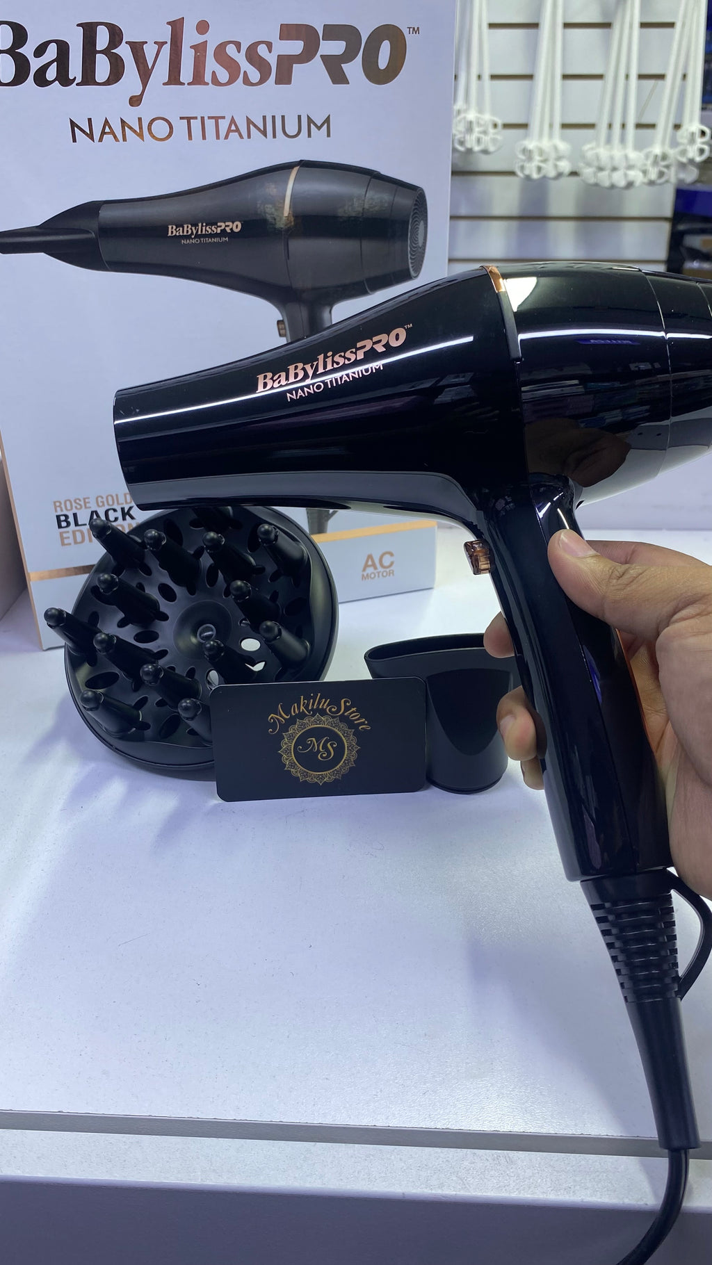 Secador Babyliss Pro Rose Gold
