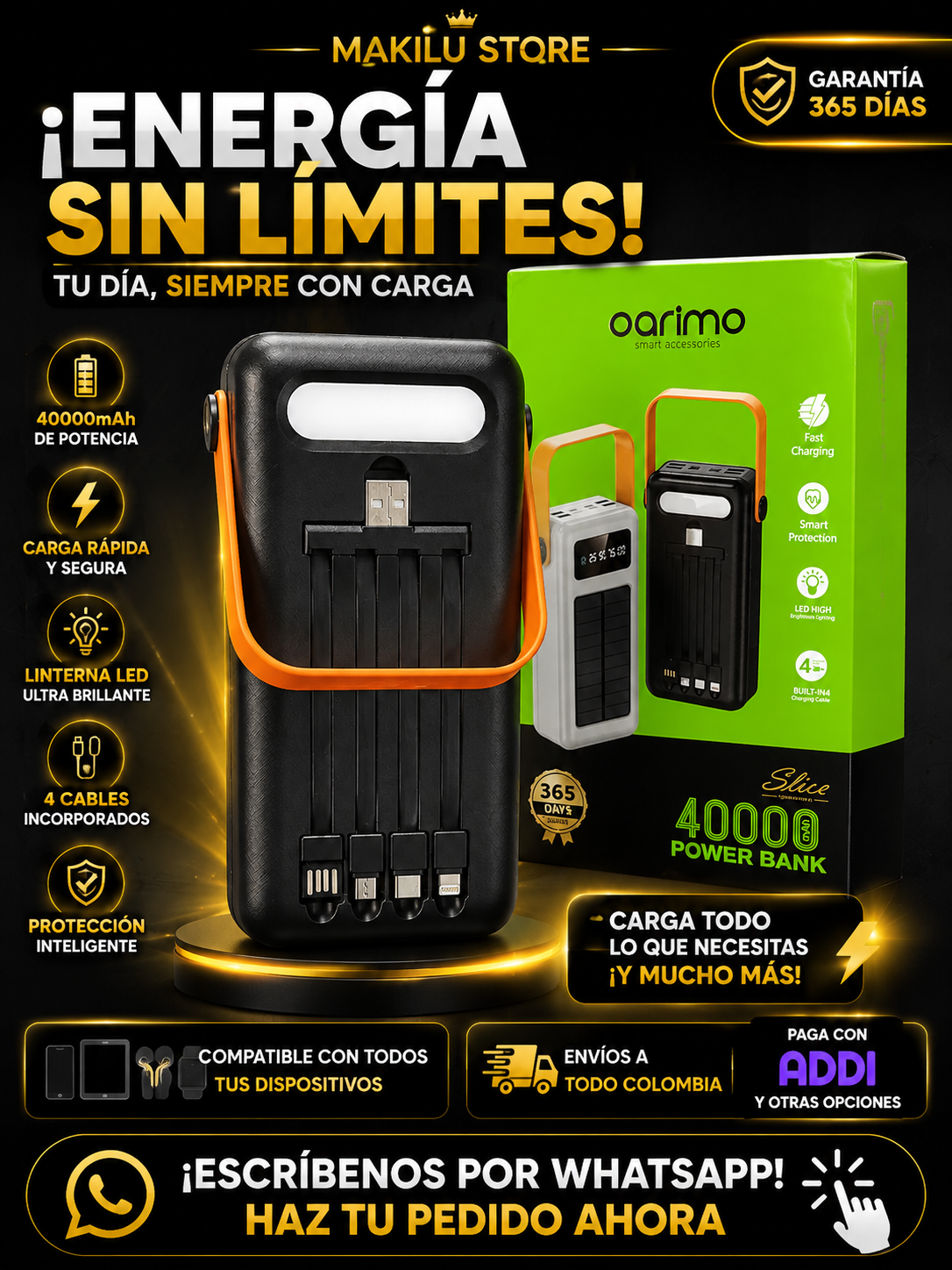 Power Bank 40.000 Mah Sb64