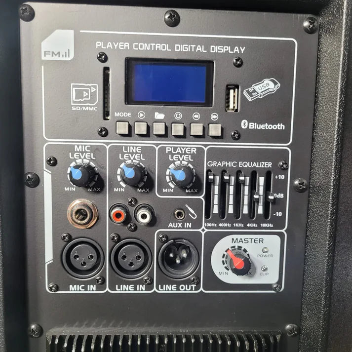 Cabina De Sonido Maxlin 15" Doble