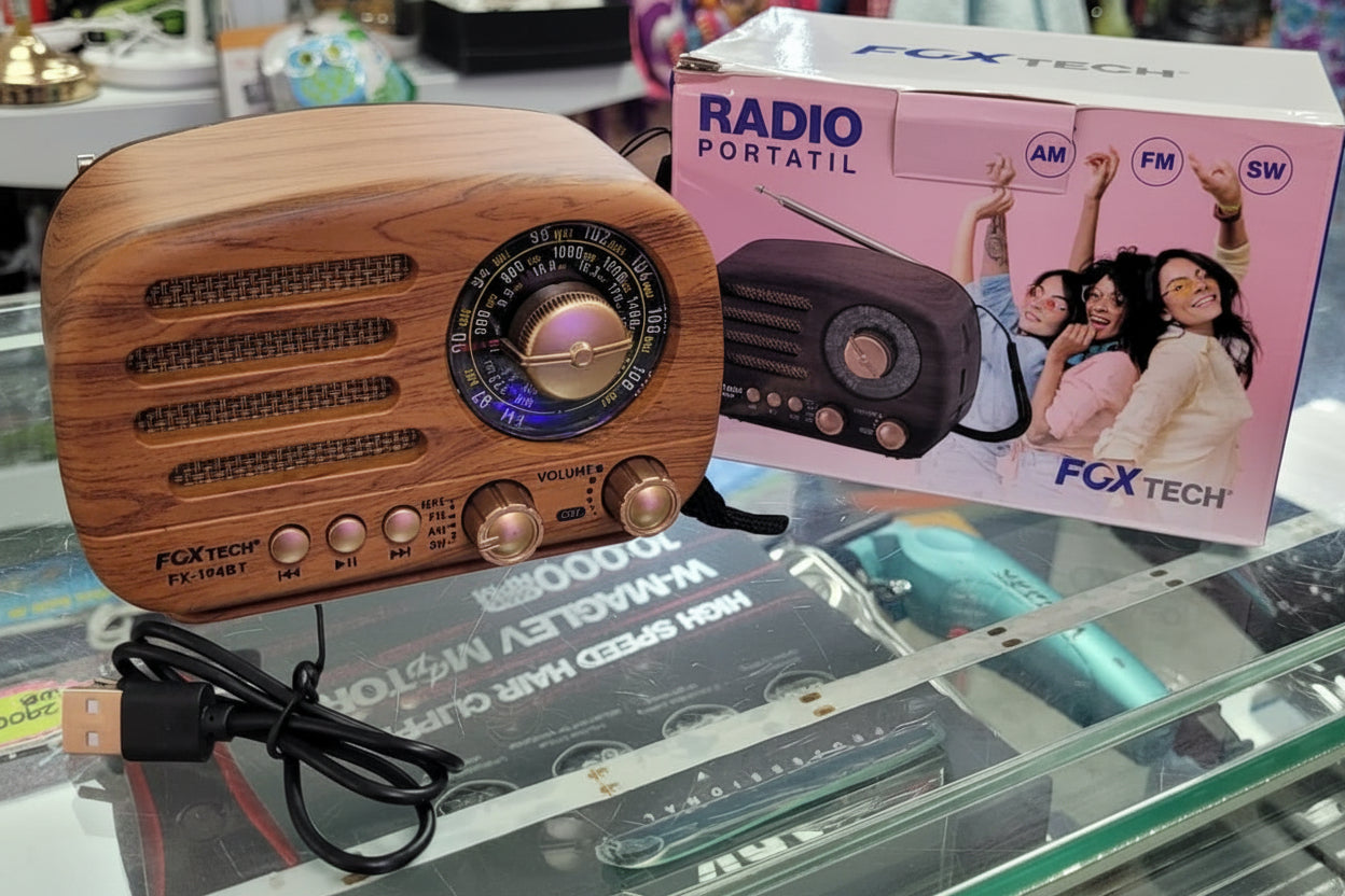 Radio Am/fm Fox Tech 194bt