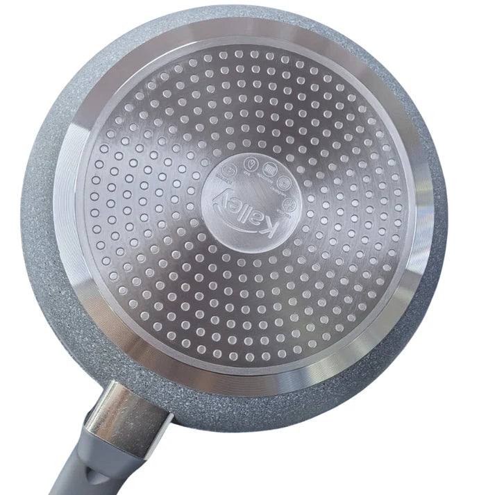 Juego De Ollas Kalley 6 Piezas Aluminio Forjado Antiadherente