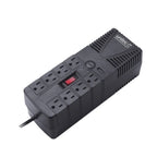 Regulador Unitec U-2000 VA 8 Tomas 4 Reguladas Y 4 Protegidas