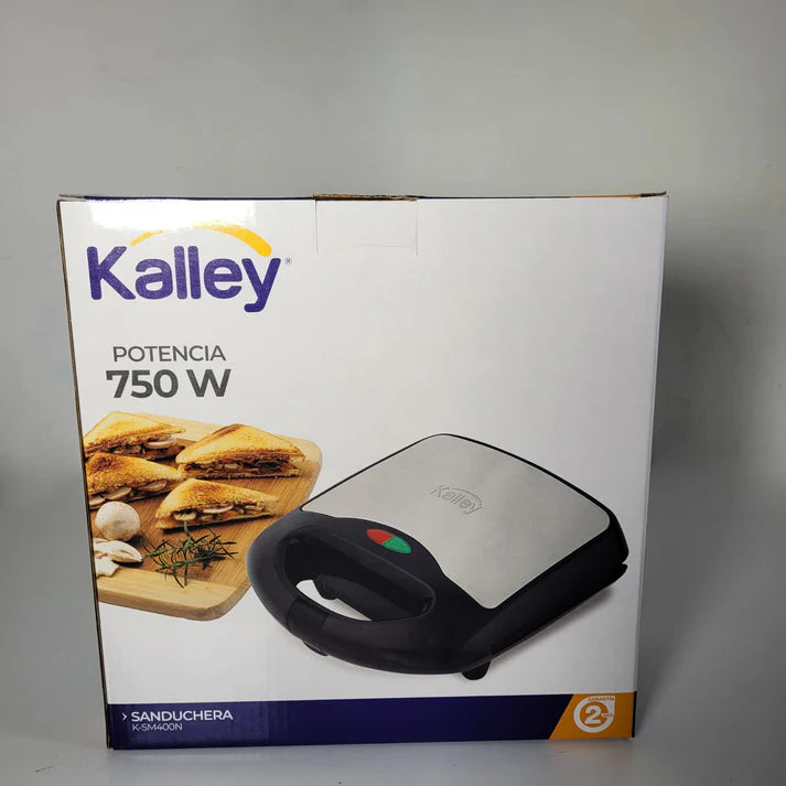 Sanduchera Kalley Triangulo Negra