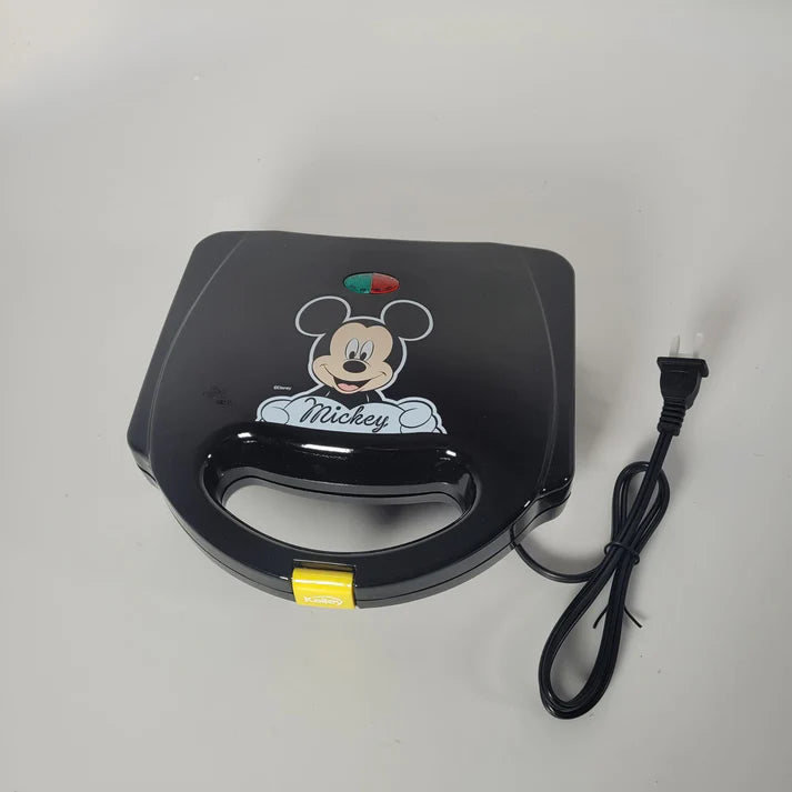 Sanduchera Kalley Mickey Mouse Negra