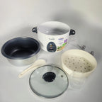 Olla Arrocera Kalley K-RC1B Blanca De 5 Tazas