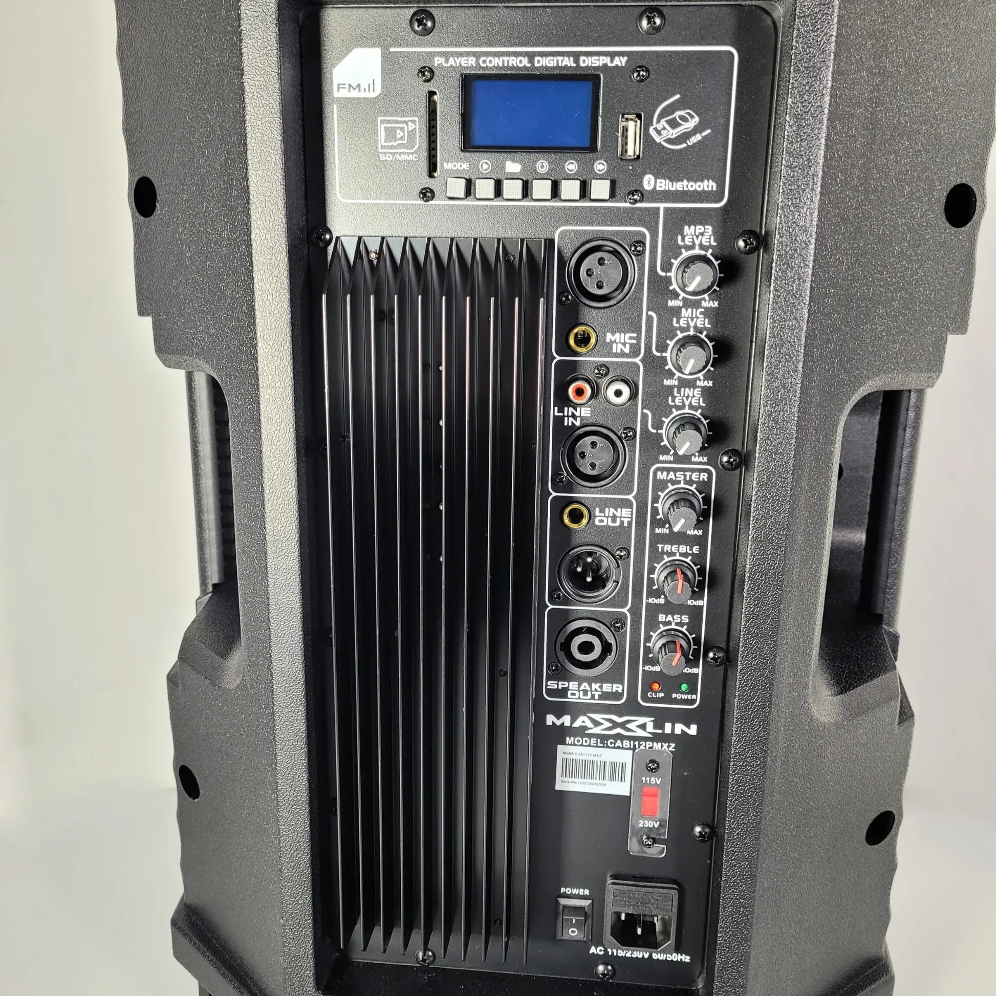 Cabina De Sonido Maxlin Cuadrada 12"