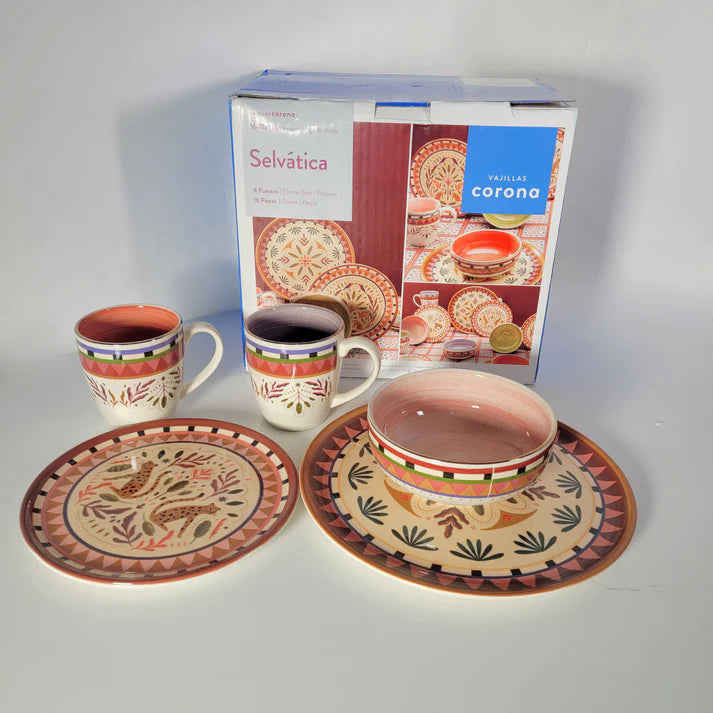 Vajilla Corona Selvática