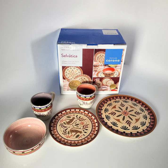 Vajilla Corona Selvática