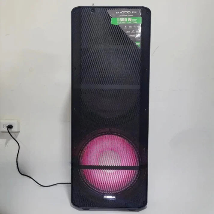Cabina De Sonido Maxlin 15" Doble