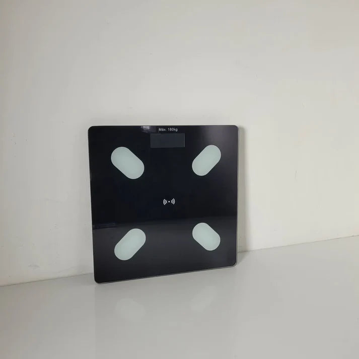 Bascula Con Aplicación Recargable Y Cinta Métrica