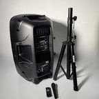 Cabina Activa Maxlin MX15E 15 Pulgadas LED Con Trípode Y Micrófono