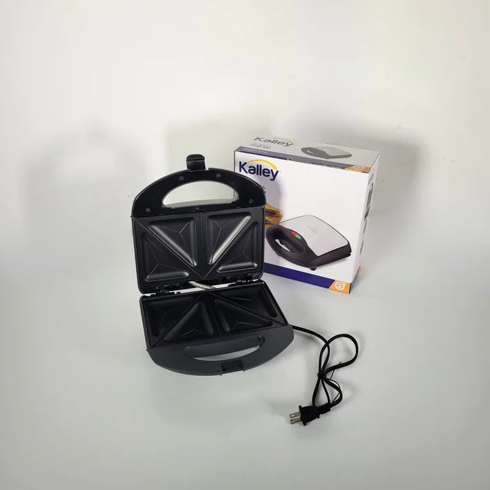 Sanduchera Kalley Triangulo Negra