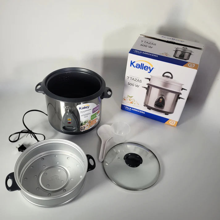 Arrocera Kalley 7 Tazas Acero