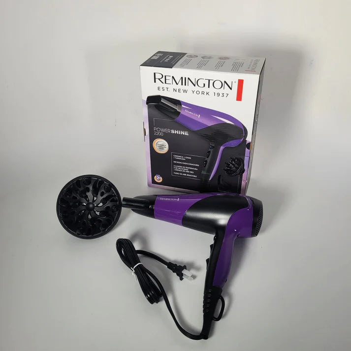 Secador De Cabello Remington Morado