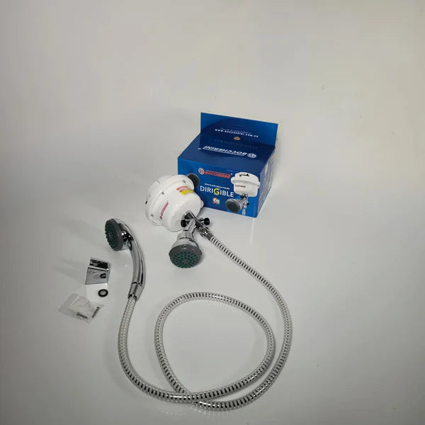 Ducha Con Regadera Y Manguera 110v Blanca