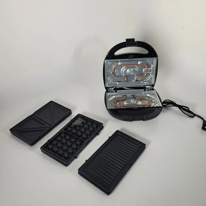 Sanduchera Kalley 3 En 1