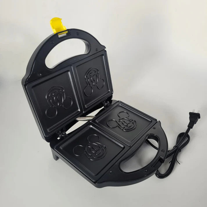 Sanduchera Kalley Mickey Mouse Negra