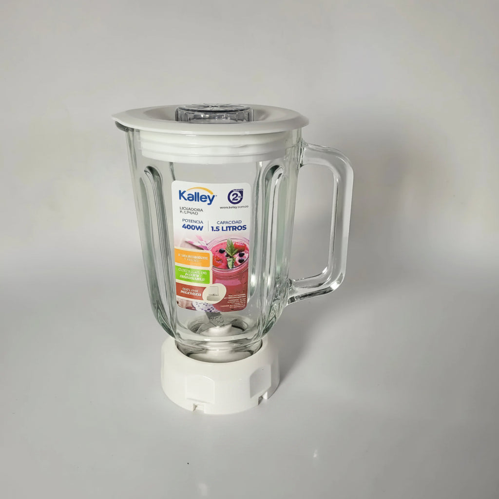 Licuadora Kalley K-lpc40 Vaso De Vidrio + Picatodo