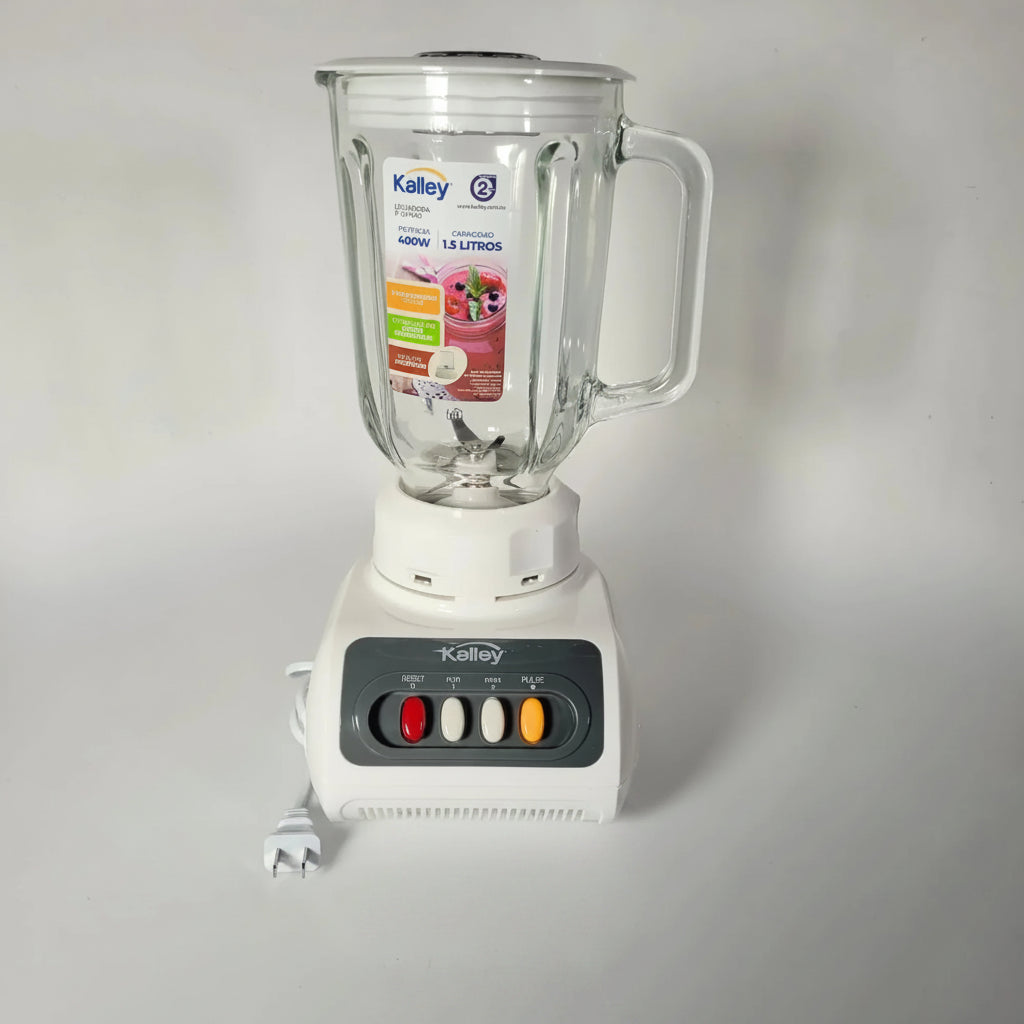 Licuadora Kalley K-lpc40 Vaso De Vidrio + Picatodo