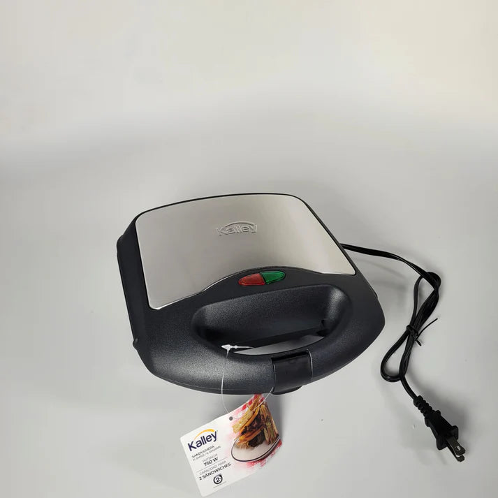 Sanduchera Kalley Triangulo Negra