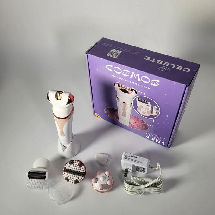 DEPILADORA DE DAMA MULTIFUNCIONAL CMS CELESTE 4 EN 1