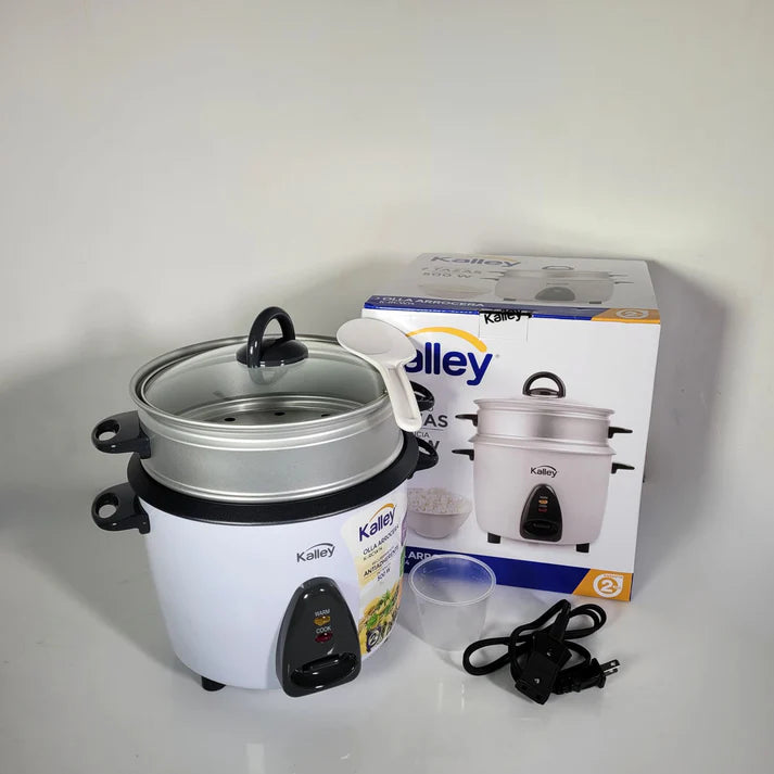 Arrocera Kalley 7 Tazas Blanca