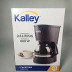 Cafetera de Goteo Kalley K-MCM4N De 4 Tazas 600 W Negra