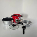 Arrocera Kalley 7 Tazas Digital Roja