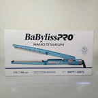 Plancha BaBylissPRO 4094 Nano Titanium Digital Azul De 1¾ Pulgadas