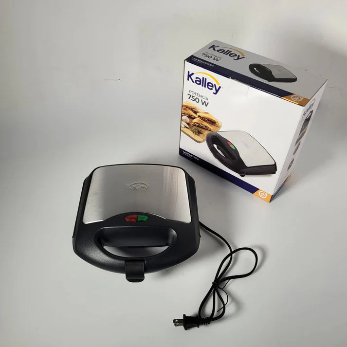 Sanduchera Kalley Triangulo Negra